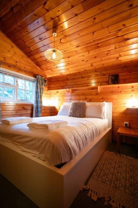 Cozy Norwegian Style Log Cabin In Rural Snowdonia - 2 Bedrooms & Parking By Seren Short Stays Ffestiniog 외부 사진