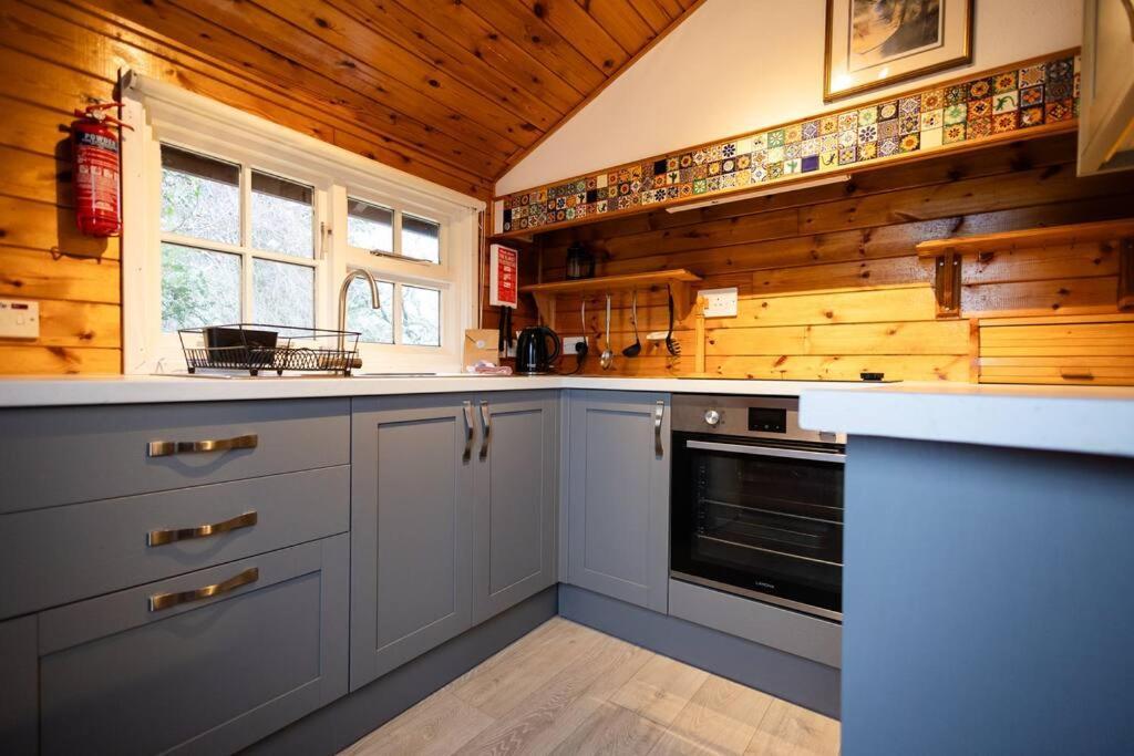 Cozy Norwegian Style Log Cabin In Rural Snowdonia - 2 Bedrooms & Parking By Seren Short Stays Ffestiniog 외부 사진