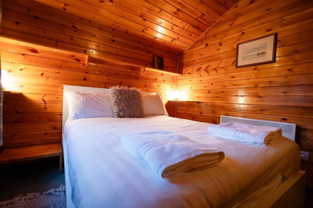 Cozy Norwegian Style Log Cabin In Rural Snowdonia - 2 Bedrooms & Parking By Seren Short Stays Ffestiniog 외부 사진